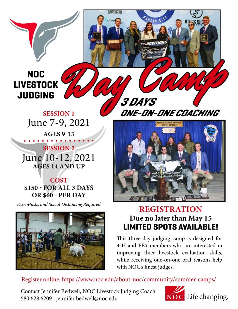 NOC Livestock Judging Day Camp