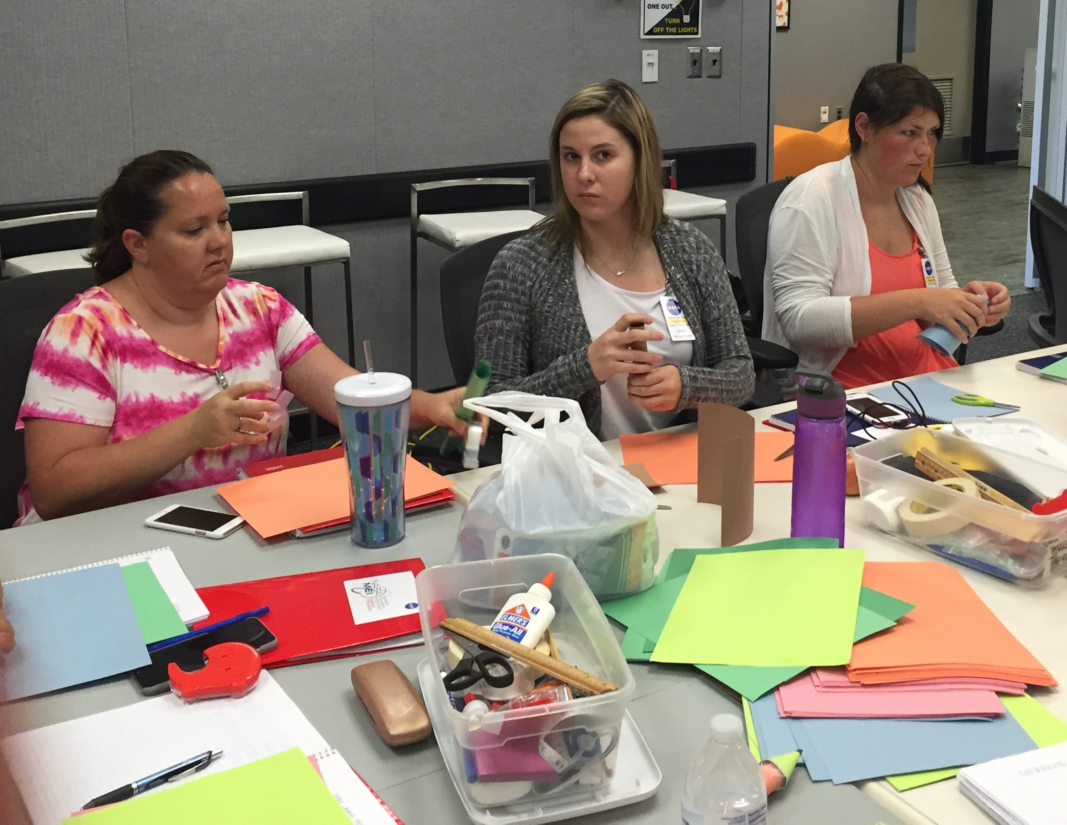 NOC-Enid students create rocket launchers at NASA camp