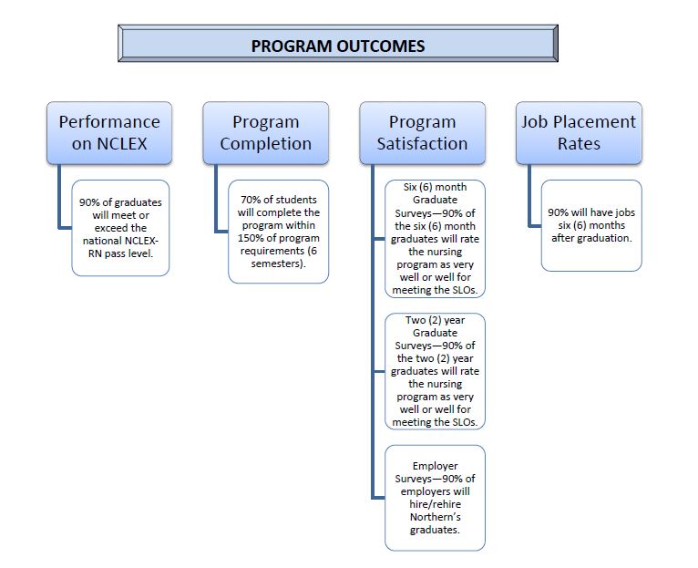 Nursing Program Outcome Chart